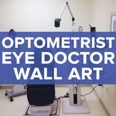 Optometrist Office / Eye Doctor Wall Decals