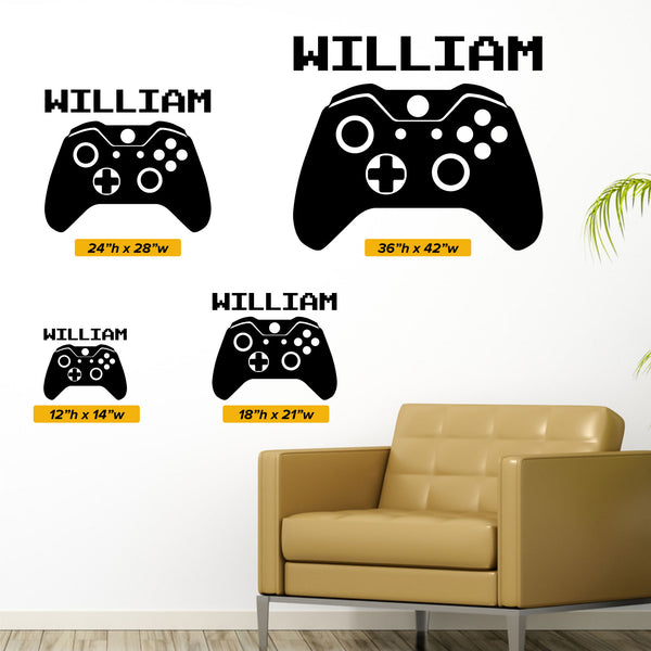 Vinyl Wall Decal VR Virtual Reality Gamer Video Game Movie