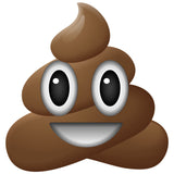 smiling poo graphic