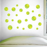 22 Tennis Ball Wall Stickers
