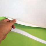 Peel and stick your custom tennis ball wall graphic on any smooth surface.