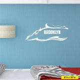 Custom Swimming Wall Decal, 0287, Personalized, Girls Swimming, Boys Swimming