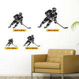 Boys Hockey Wall Sticker, 0305, Hockey Theme Decal, Ice Hockey, Boys Hockey, Girls Hockey