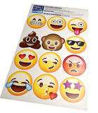Full print out of your emoji wall stickers