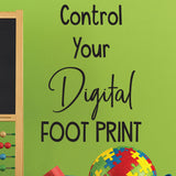 Control your digital foot print..