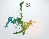 Digital Download 10x8 Soccer Wall Art - Set of 4 files - 0546