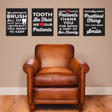 dental front office wall graphics