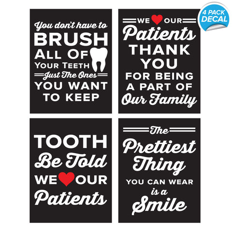 dental office wall decals