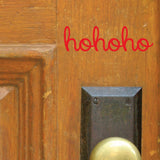 Christmas Door Decoration - HoHoHo Stickers - 0014