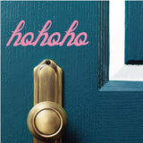 Christmas Door Decorations - HoHoHo Stickers - 0013 - Holiday Decorations
